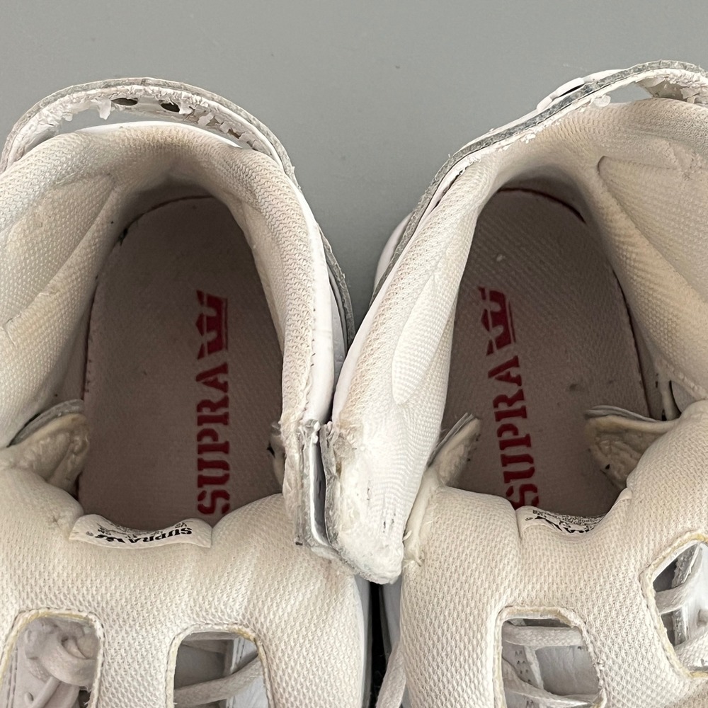 Supra Skytop II Chad Muska 002 Mens 10 White Leather High Top Sneakers S01060 - Picture 5 of 16